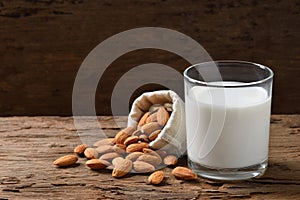 Almond Milk with seeds