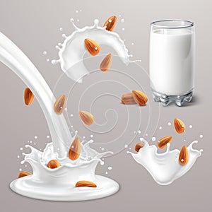 Almond milk set