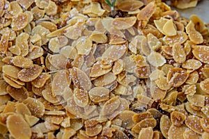 Almond pid dessert sweetmeal , sweet nut photo