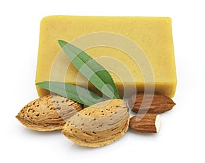 Almond soap photo