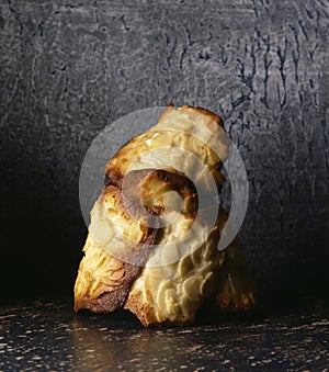 Almond tuile biscuits