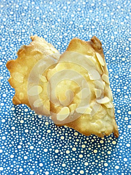 Almond tuile biscuits