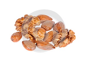 Almond and walnuts