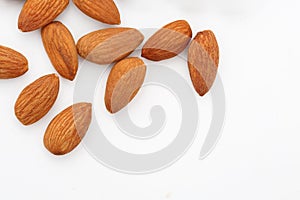 Almonds .Almond Nuts ,raw food