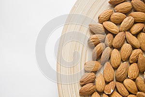 Almonds closeup