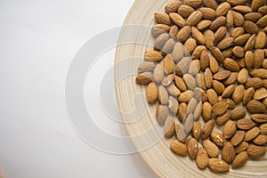 Almonds closeup