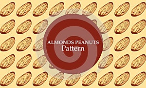 Almonds Peanuts Pattern photo