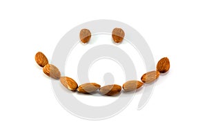 Almonds smile