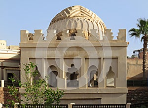 Almoravid Qubba in Marrakech. Morocco.