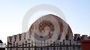 Almoravid Qubba or Qubba Ba\'adiyyin, Barudiyyin in Marrakech, Morocco photo