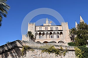 Almudaina Palace in Palma de Mallorca photo