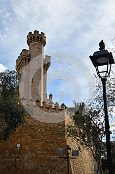 Almudaina Palace in Palma de Mallorca photo