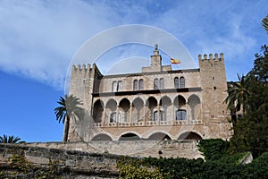 Almudaina Palace in Palma de Mallorca photo