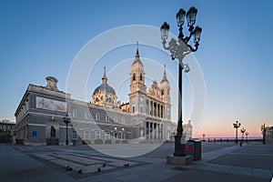 Almudena Cathedral, Catholic church in Madrid, Spain