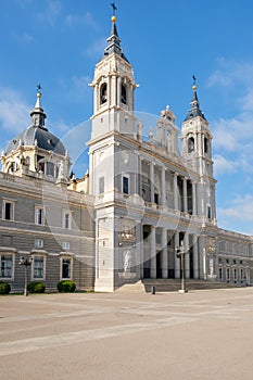 The Almudena Cathedral in Madrid