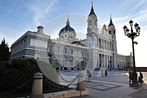 The Almudena Cathedral in Madrid