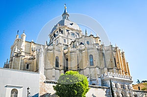 Almudena Cathedral in Madrid, Spain