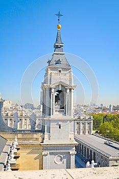 Almudena Cathedral in Madrid, Spain