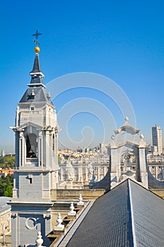 Almudena Cathedral in Madrid, Spain