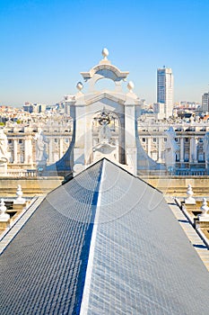 Almudena Cathedral in Madrid, Spain