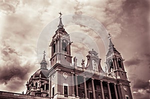 Almudena Cathedral of Madrid photo