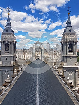 Almudena Cathedral Santa MarÃ­a la Real de La Almudena, Madrid, Spain, Europe