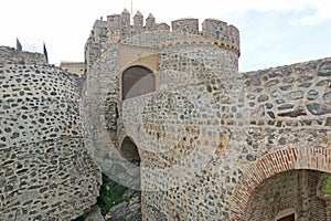 Almunecar Castle in Andalucia , Spain