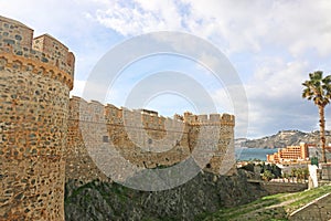 Almunecar Castle and town , Spain