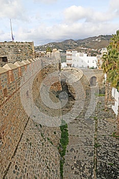 Almunecar Castle and town , Spain
