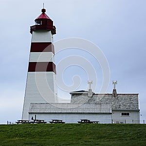 Alnes Lighthouse, More og Romsdal county, Norway.