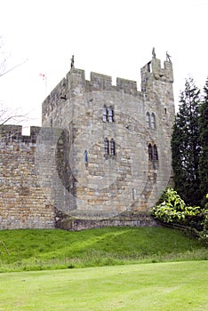 Alnwick Castle Falconers Tower.