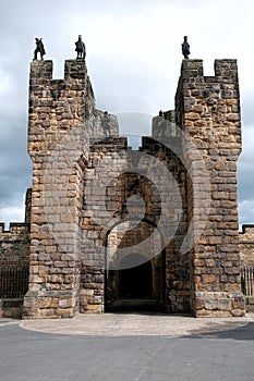 Alnwick Castle Gatehouse photo