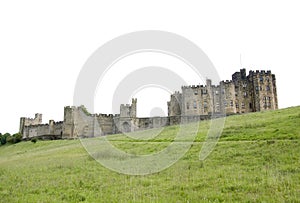 Alnwick Castle view from the base of the Hill 2
