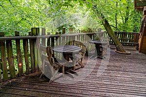 Alnwick Garden tree house - Northern England