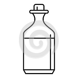 Aloe sirop icon, outline style