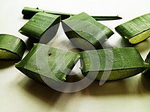 Aloe Vera leaf slice