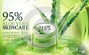 Aloe vera skin care