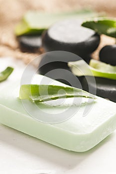 Aloe vera soap