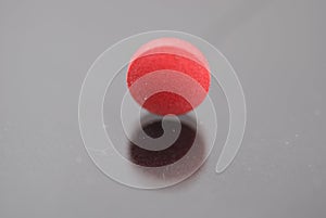 Alone red round tablet