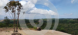 Alone stone View from Bukit bintang photo