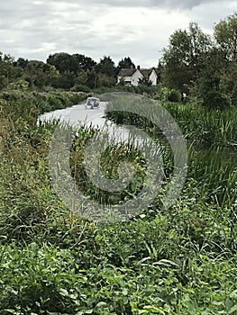 Along The Bridgwater And Taunton Canal, Somerset, England, UK