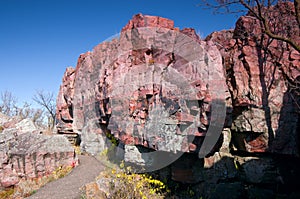 Along the Circle Trail at Pipestone