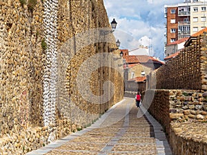 Along the city walls - Leon