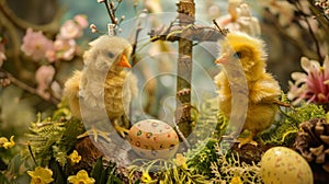 Along with the commercial aspects Easter also holds a special meaning for many people and this is reflected in the photo
