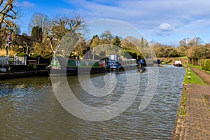 Along the Grand Union Canal