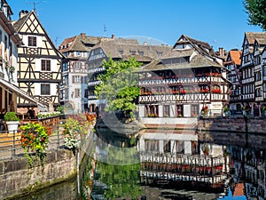 Ill River in Petite France, Strasbourg