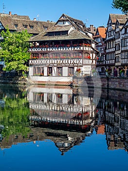 Ill River in Petite France, Strasbourg