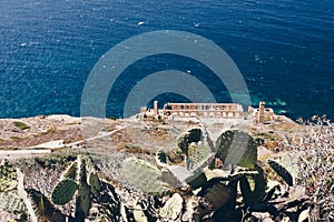 Along the west coast of Sardinia.