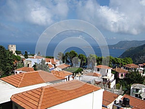 Greek island Alonnisos in the Aegean Sea