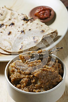 Aloo Pudina Saag from India